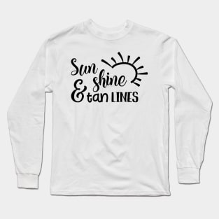 Sunshine & Tan Lines Long Sleeve T-Shirt